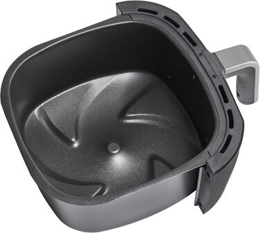 Аерофритюрниця Storeo Basics 6 літрів із цифровим сенсорним екраном і 8 попередніми налаштуваннями приготування, чорна 6 л