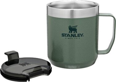 Термокружка Stanley Classic Legendary Camp Mug 354 мл - двостінна вакуумна ізольована кавоварка з собою - без вмісту бісфенолу - м