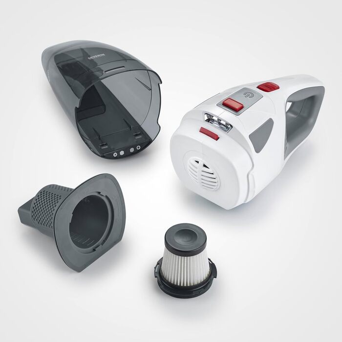 Акумуляторний ручний пилосос SEVERIN 4 в 1, акумуляторний пилосос для вологого та сухого прибирання автокрісел, ручний пилосос для