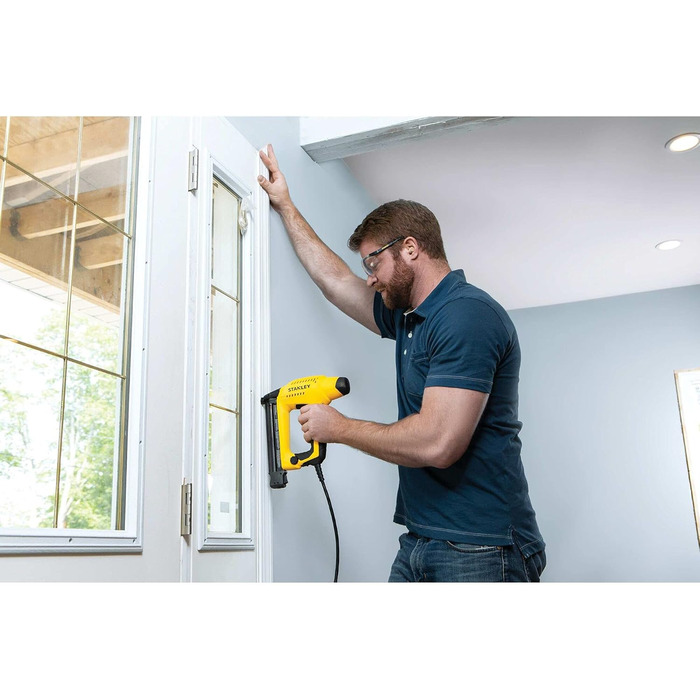 Електрична прихватка Stanley HD (довжина кабелю 2,4 м, м'яка рукоятка, запобіжний контактний вимикач, колесо регулювання зусилля)