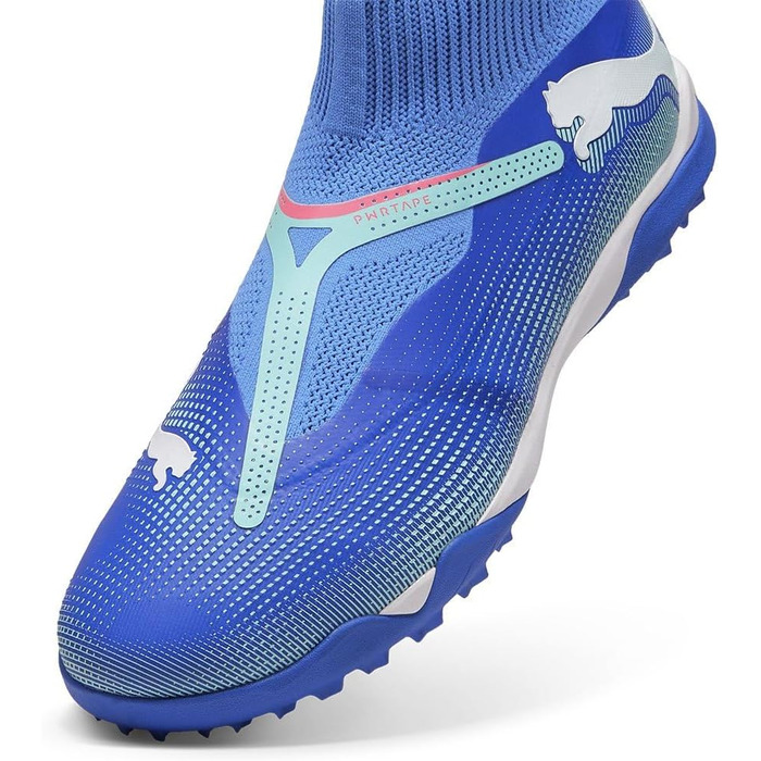 Футбольні бутси Puma Unisex Future 7 Match Ll TtSoccer 43 EU Bluemazing Puma White Electric Peppermint