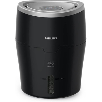 Зволожувач повітря Philips Series 2000 - для приміщень до 40 м, з технологією NanoCloud, 3 режими швидкості, режим сну, 2-літровий