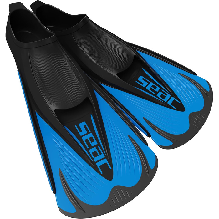 Ласти Seac Speed S короткі для тренувань у басейні та на відкритій воді, сині, 42/43