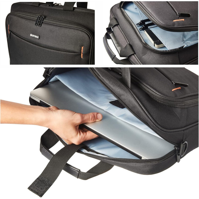 Сумки для ноутбука через плече, сумка для ноутбука, компактна сумка для ноутбука, сумка-торбинка / сумка через плече з кишенями дл