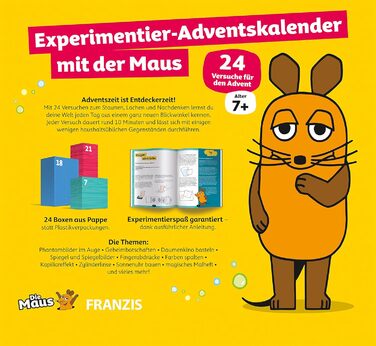 Адвент-календар FRANZIS Experiment Advent Calendar with the Mouse, 24 експерименти