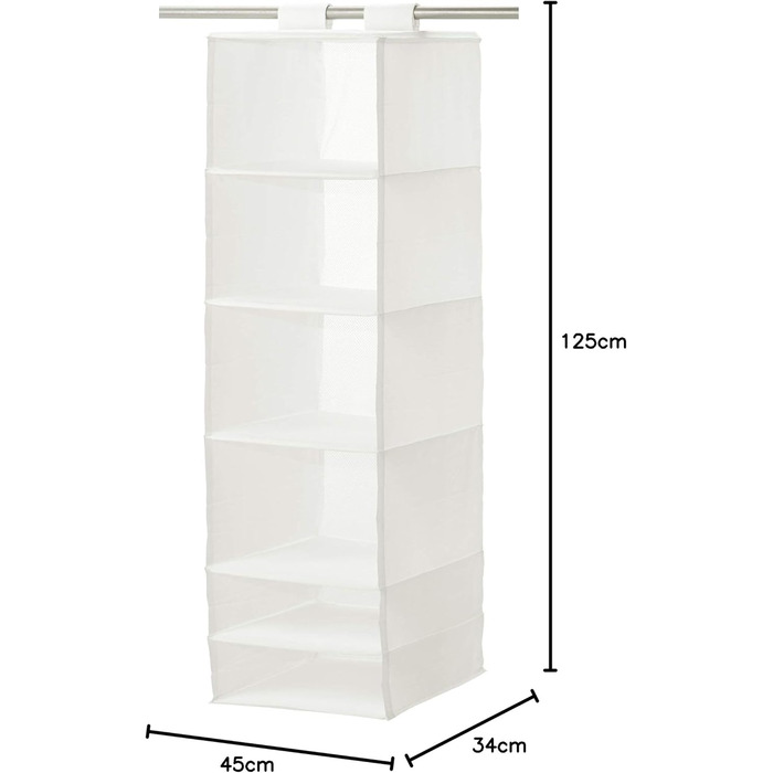 Органайзер з відділеннями, білий, 403.000.49