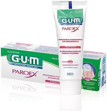 Зубна паста GUM Paroex Gel 75 мл, Value Pack 6 шт. (6 x 75 мл)