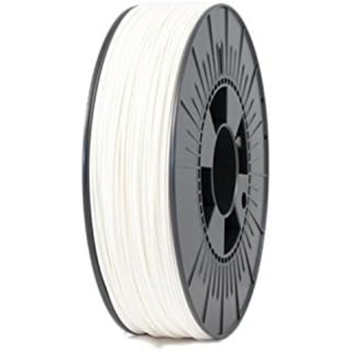 Ніть, 1.75 мм, біла, 750 г, ідеально підходить для іграшок та інструментів, призначена для 3D-друку