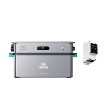 Система керування енергією зі штучним інтелектом та змінним струмом, вхідна потужність 2400 Вт змінного струму, вихідна потужність 2400 Вт, з 1 AB3000X 2,88 кВтгод, розширювана ємність 17,28 кВтгод, TOU, з інтелектуальним лічильником 3CT SF 2400 AC 1*AB30