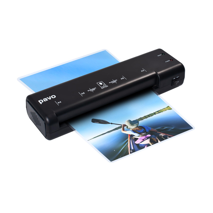 Преміум ламінатор A4, включаючи комплект із 5 ламінаторних пакетів, 8038718