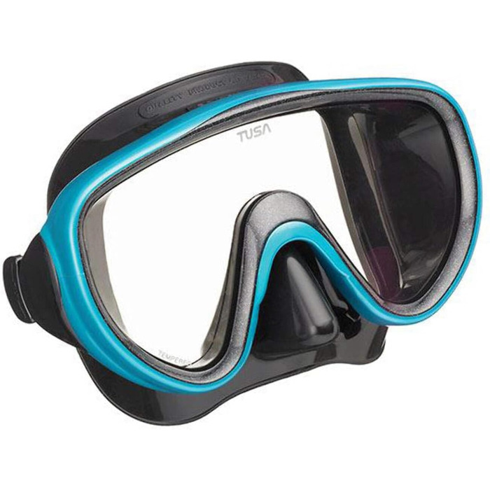 Комплект маски та трубки TUSA Sport UC1625 для дорослих Black Series, чорний/яскраво-рожевий