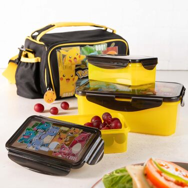 Сумка-холодильник Pokmon з ланч-боксом жовтого кольору