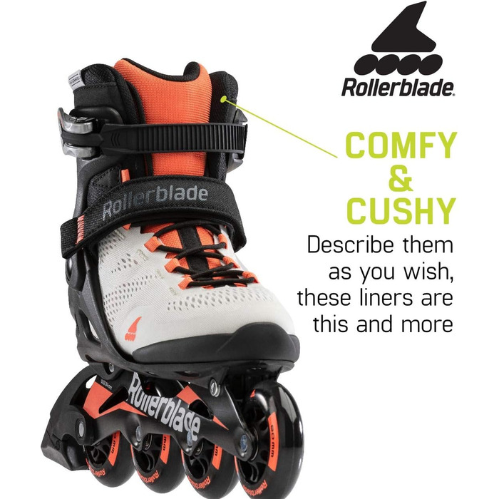 Роликові ковзани жіночі MACROBLADE 80 W Inliners 6 GLACIER GREY/CORAL