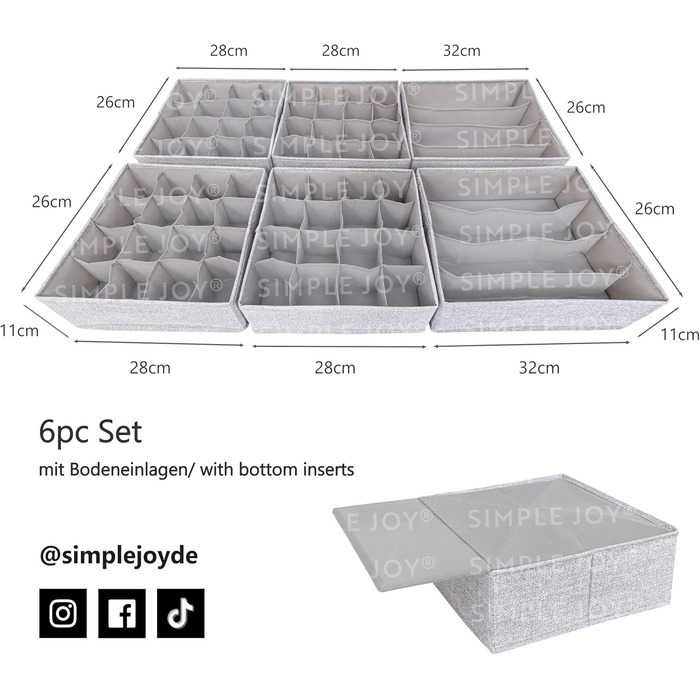 Організатор SIMPLE JOY PAX100 для шафи IKEA ОРИГІНАЛ ідеальна посадка стійка основа органайзер для шкарпеток, нижньої білизни, кра