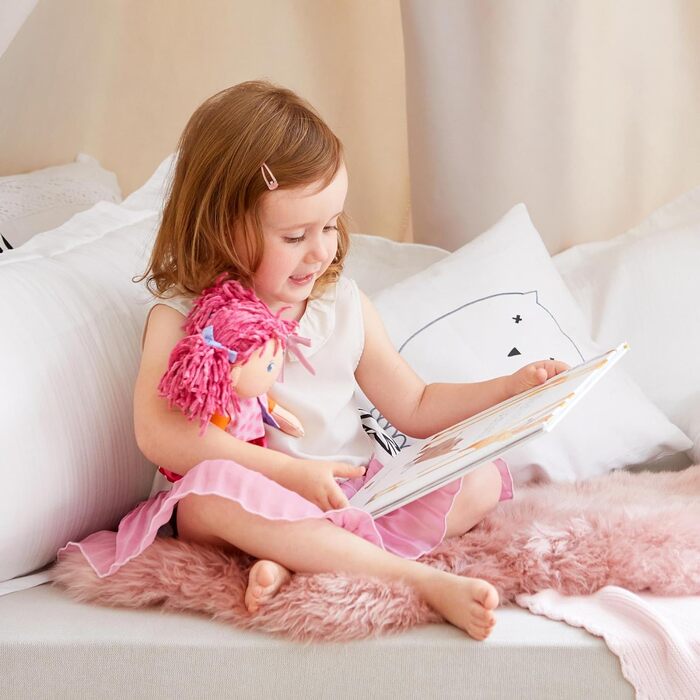 Лялька Lilli-Lou, симпатична м&39яка тканинна лялька від 18 місяців, з одягом і волоссям, 30 см, 302842 -