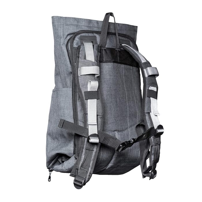 Рюкзак зі спинкою - найлегша м&39яка переноска - люлька для спини до 25 кг - люлька для походів від 2 років - рюкзак (сіро-рябий)