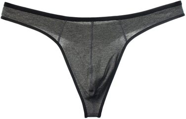 Стрінги чоловічі RSLOVE, бавовна, T-подібна спинка, чорний/сірий/червоний, 3 шт.