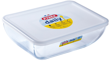 Форма з кришкою Pyrex Daily, 28х22 см (7092348)