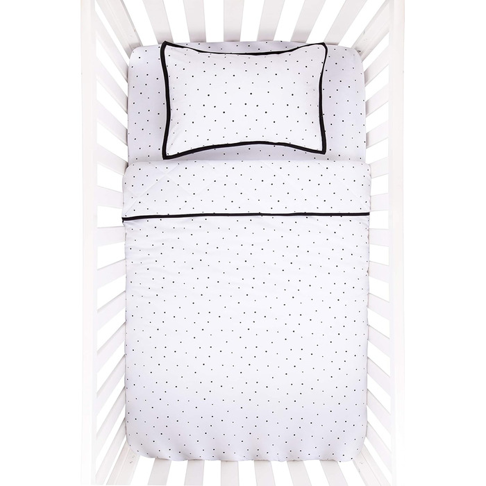 Дитячі комплекти постільної білизни для хлопчиків та дівчаток - 4-компонентний комплект включає простирадло, ковдру, підодіяльник