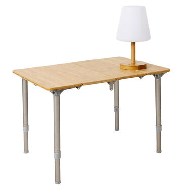 Ліхтар кемпінговий Bo-Camp Cambridge Rechargeable 200 Lumen Bamboo/White (5818792)