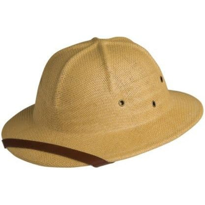 Літній солом&39яний капелюх Conner Bendigo, тропічний шолом, жіночий/чоловічий - зі шкіряним ремінцем, весна-літо, один розмір, натуральний