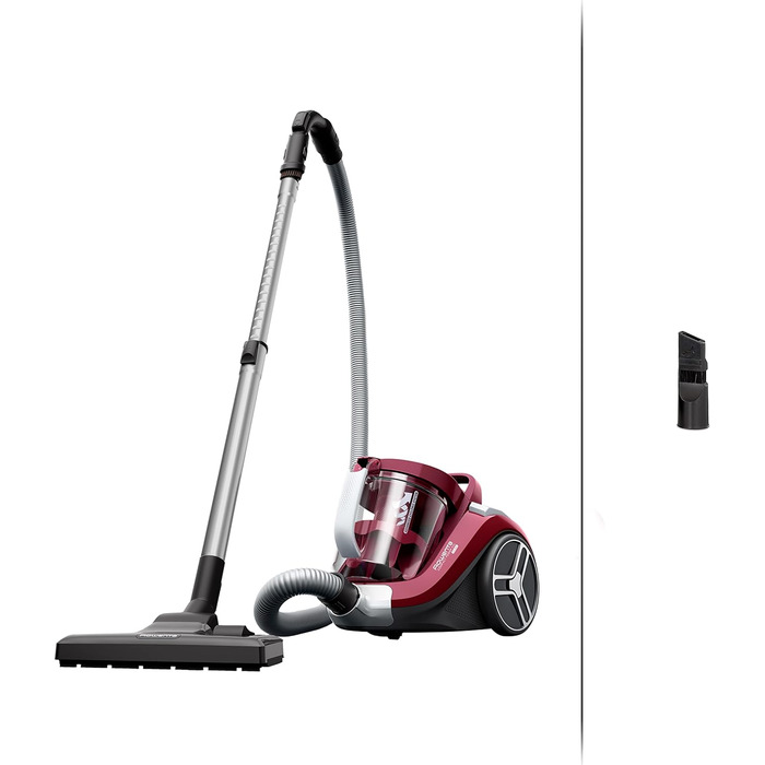 Безмішковий пилосос 900 Вт 3-ступенева система фільтрації місткість компактний радіус прибирання 8,80 м вкл. щілинну насадку 2-в-1