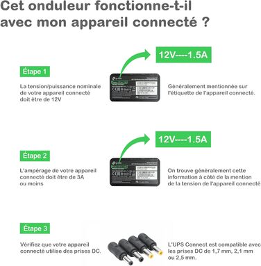 ДБЖ APC Back-UPS Connect 12 В постійного струму 36 Вт - CP12036LI - літій-іонний, міні-мережевий ДБЖ для захисту інтернет-маршрутизаторів, IP-камер тощо