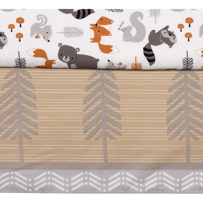 Комплект постільної білизни для дитячого ліжечка Bedtime Originals, жолудь, 3 шт.