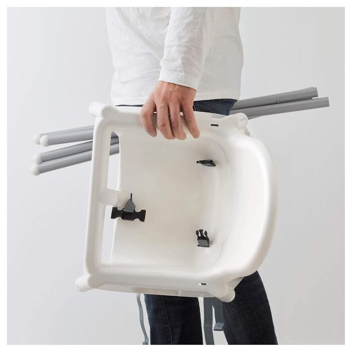 Стільчик для годування IKEA Antilop з підносом, білий