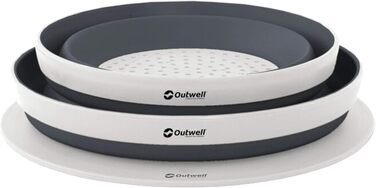 Набір складаних чаш та сит Outwell Collaps, 3 предмети