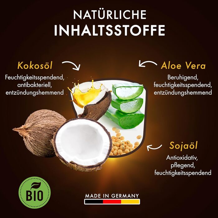 Для чуттєвих масажів з кокосовою олією та алое вера, еротична масажна свічка для пар, секс-свічка, 50 мл