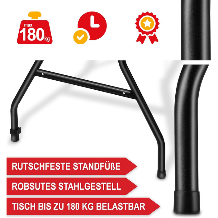 Набір для пивного саду з дерев&39яним виглядом на 8 осіб 3 предмети стіл з 2 лавками в комплекті набір пивних столів виготовлений з міцного пластику складаний ручка для перенесення 180 x 74 x 74 см