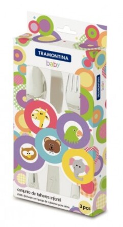 Дитячий набір столових приборів TRAMONTINA BABY, 3 предмети (507248)