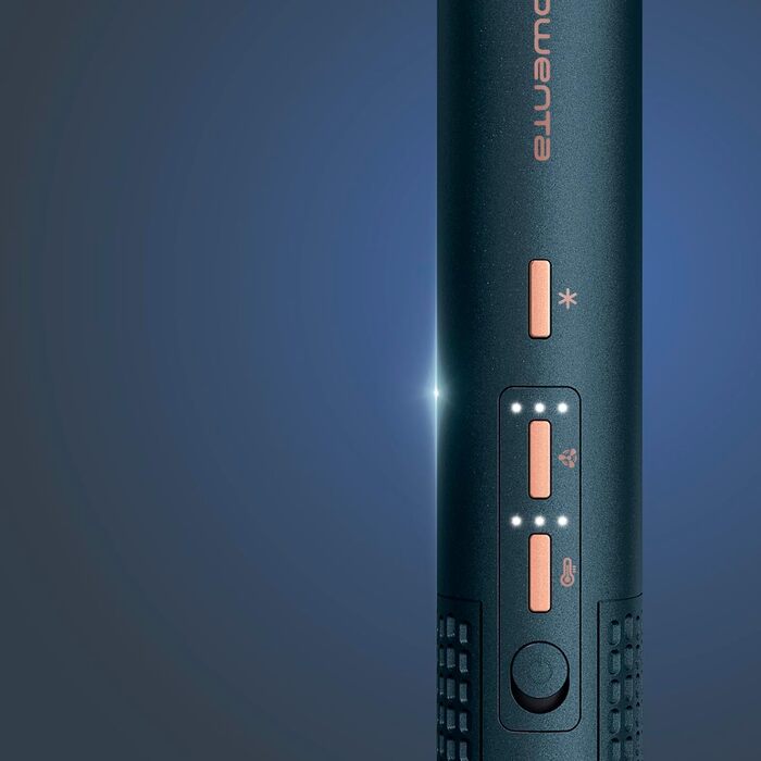 Термощітка 3-в-1 Rowenta Air Brush 3D UB9720, металік/блакитний