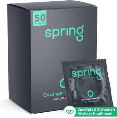 Презервативи GoSpring GoLong 50 шт. /ящ Розмір 53 мм 50 шт. (1 упаковка)