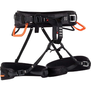 Страхувальний ремінь Mammut Ophir 4 Slide M-XL чорно-помаранчевий