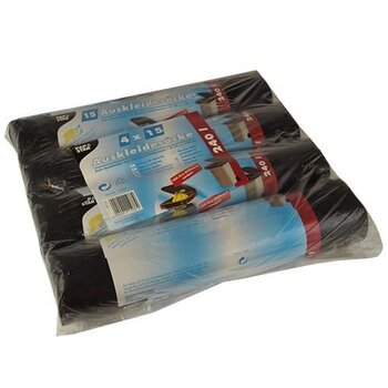 Внутрішній пакет для сміттєвого бака PAPSTAR, чорний, 240 літрів