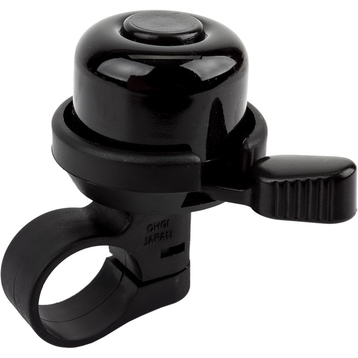 Велосипедний дзвінок Mirrycle Incredibell Brass Duet чорного кольору