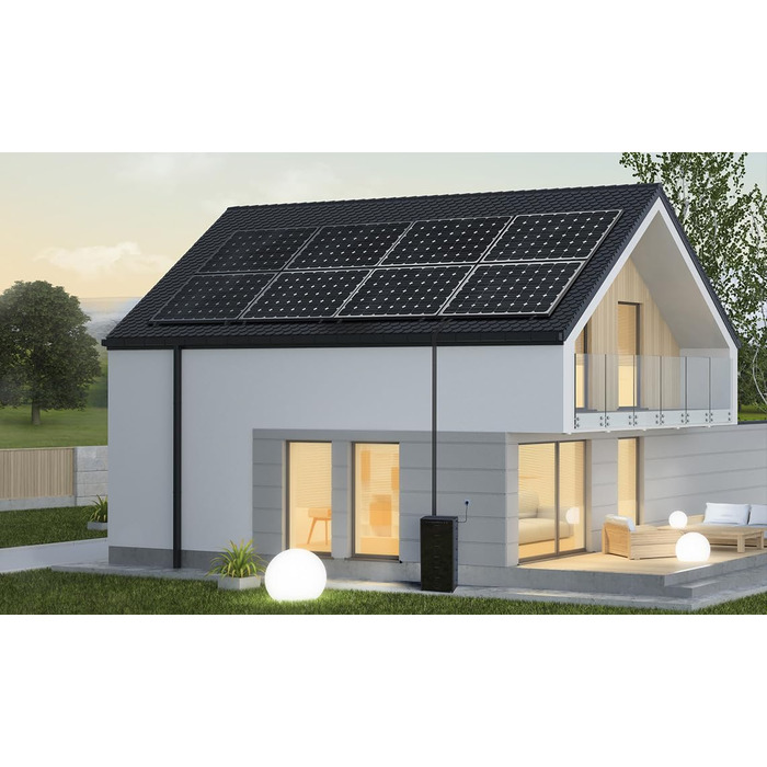 Балконна електростанція з накопичувачем, розширювальні акумулятори ємністю 2560 Втгод для Venus D, 6000 циклів зарядки, можливість розширення до 15,36 кВтгод, водонепроникний та пилонепроникний IP65, модульна конструкція 2,56 кВтгод (розширювальні акумуля