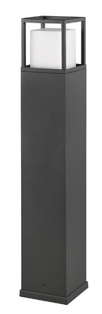 Світильник садовий LED Trio Witham 477860142, антрацитовий метал, білий пластик, 14.5 Вт, регульована колірна температура, висота 80 см