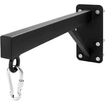 Настінний кронштейн для боксерської груші в комплекті з кріпильними гвинтами - міцна сталь - 60 см - вантажопідйомність 150 кг