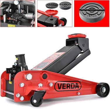 Маневровий домкрат Prodact 3Т (чорний)