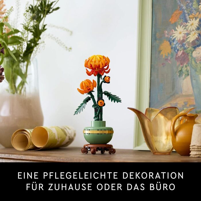 Конструктор LEGO Botanicals Хризантема, 278 деталей