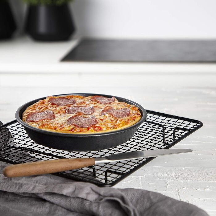 Набір аксесуарів Princess з 10 предметів для фритюрниці XL 3.2 літра - піддон для горщика, деко для піци, форма для торта, решітка для гриля, миска для мафінів, 182011, чорний