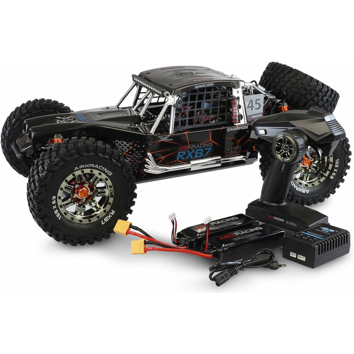 Баггі 17 4WD RTR чорний, 22553 AMXRacing RXB7