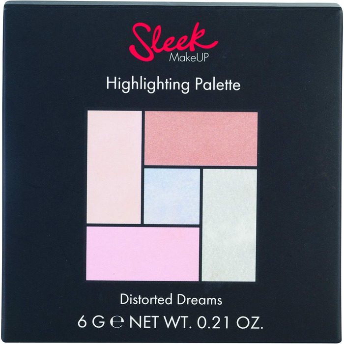 Палітра хайлайтерів Sleek MakeUP Distorted Dreams