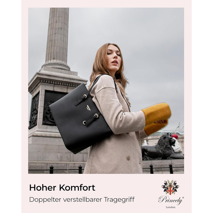 Стильна жіноча сумочка - Простора сумка на блискавці з внутрішніми відділеннями M Black