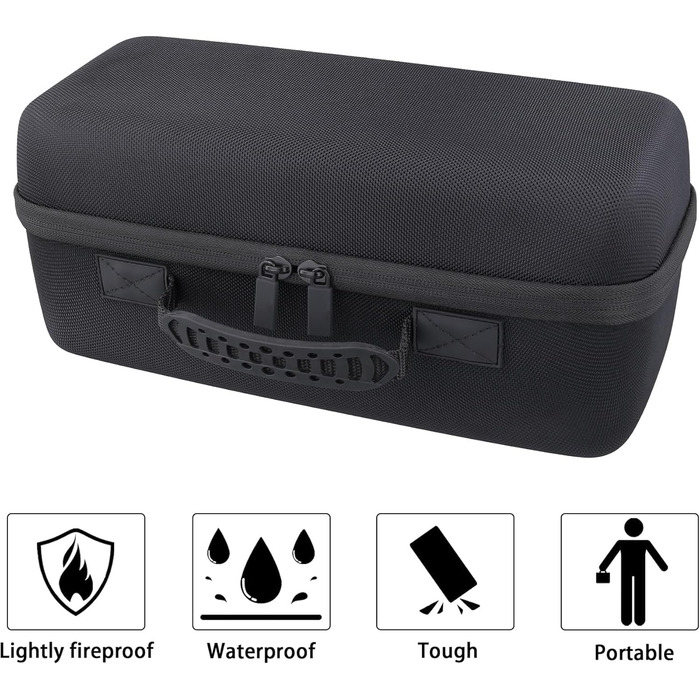 Жорсткий захисний чохол co2CREA для подорожей Anker SOLIX C300 DC Powerbank Powerstation 300W Outdoor Portable Solar Generator, лише чохол для перенесення