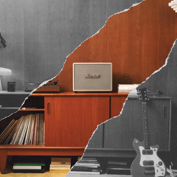 Бездротова колонка Marshall Woburn III Bluetooth, бездротова - домашня колонка з кремовим відтінком