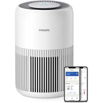 Очищувач повітря Philips серії 900, HEPA NanoProtect фільтр з активованого вугілля, CADR 250 м/год для 65 м, які страждають на алергію, тихий, інтелектуальний та енергозберігаючий (AC0950/10)